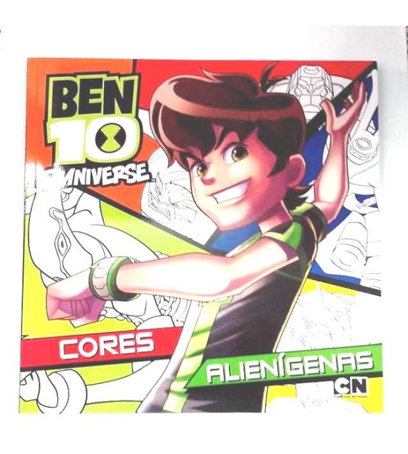 Livro para Colorir Ben 10 Omniverse-Alienegenas